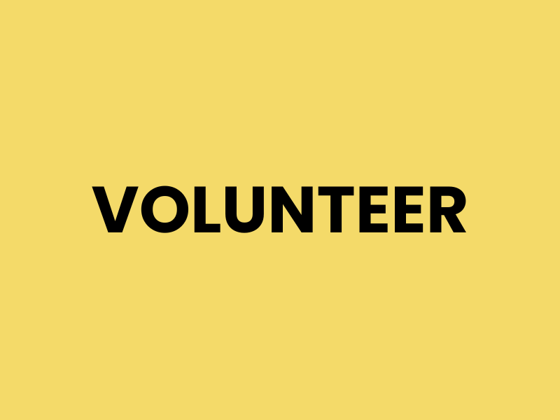 Volunteer text link image